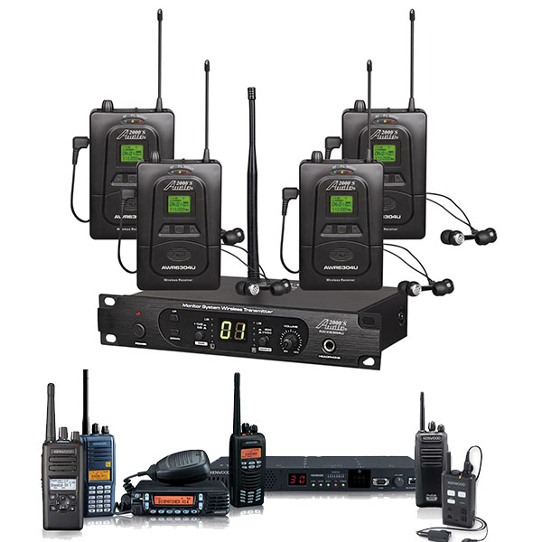 Intercoms, Wireless connections, UHF, VHF, Setillate Dishes